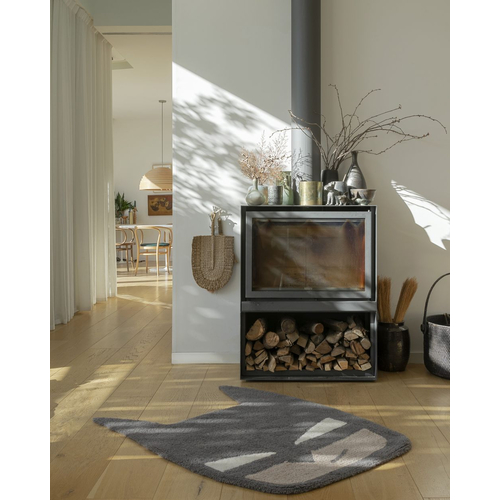 Lorena Canals Woolable Rug Batboy - Моющийся ковер ручной работы - изображение 4 | Labebe