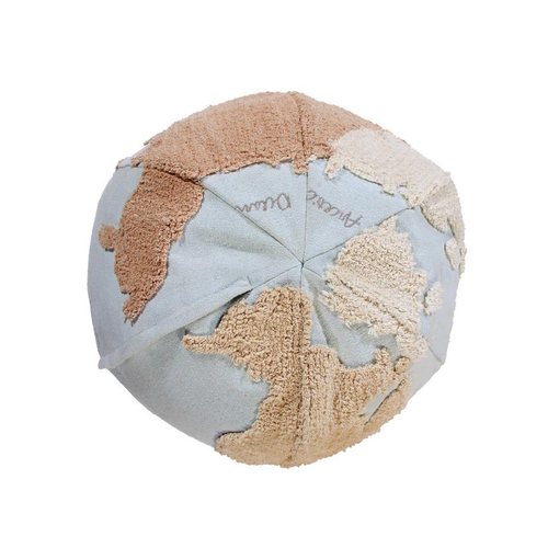Lorena Canals World Map - Пуф ручной работы - изображение 6 | Labebe