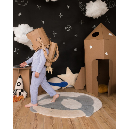 Lorena Canals Woolable Rug Astromouse - რეცხვადი ხელნაკეთი ხალიჩა - image 2 | Labebe