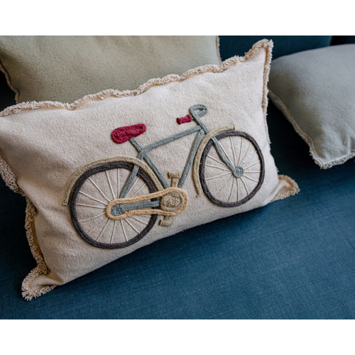 Lorena Canals Bike - Напольная подушка ручной работы - изображение 5 | Labebe