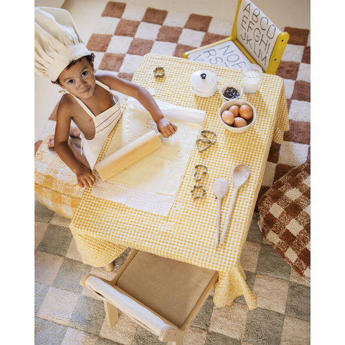 Lorena Canals Kitchen Tiles Toffee - რეცხვადი ხელნაკეთი ხალიჩა - image 3 | Labebe