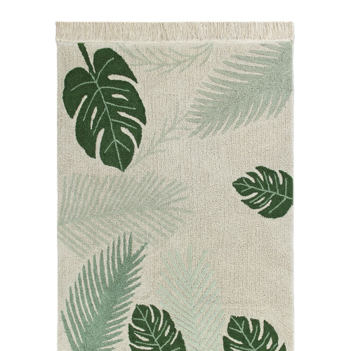 Lorena Canals Tropical Green - Washable handcrafted rug - image 1 | Labebe