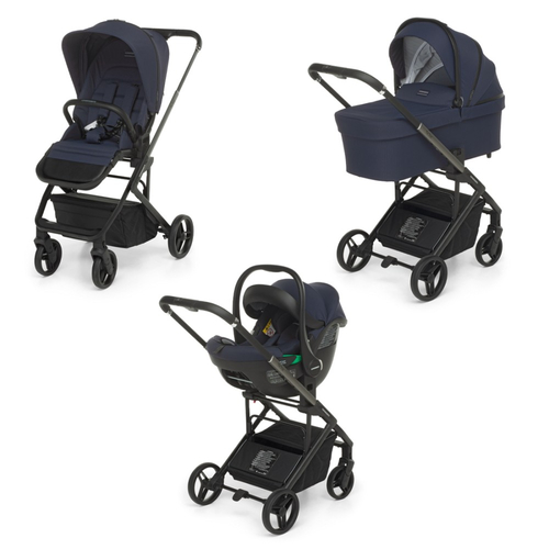 Foppa Pedretti TicToc Navy - Baby modular stroller with a car seat - image 1 | Labebe