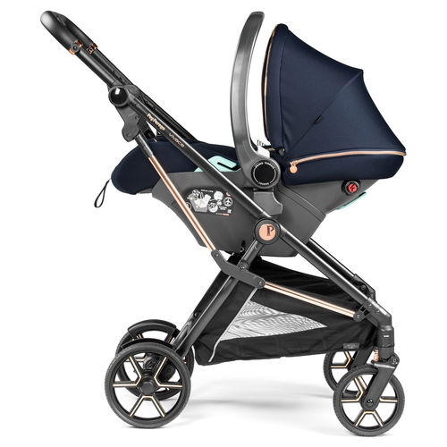 Peg Perego Vivace Special Edition Blue Shine - Детская модульная коляска-трансформер с автолюлькой - изображение 48 | Labebe