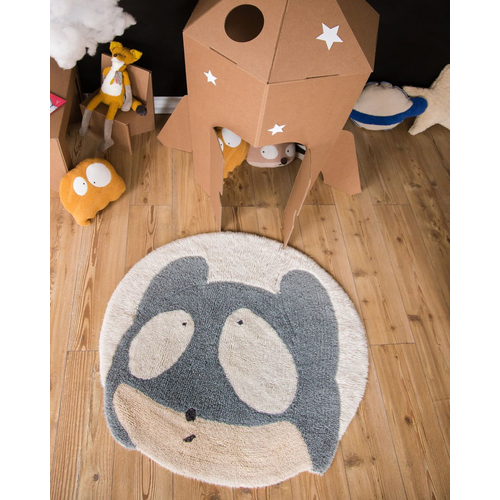 Lorena Canals Woolable Rug Astromouse - რეცხვადი ხელნაკეთი ხალიჩა - image 7 | Labebe