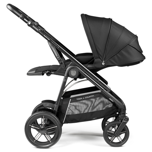Peg Perego Veloce Town & Country True Black - Baby modular stroller with the reversible seat - image 2 | Labebe
