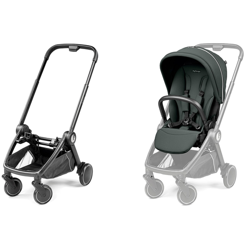 Peg Perego City Loop Metal - Детская модульная коляска-трансформер с автолюлькой - изображение 5 | Labebe