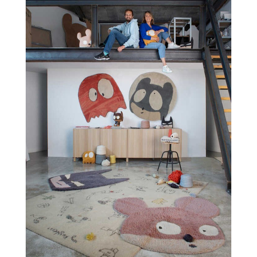 Lorena Canals Woolable Rug Astromouse - რეცხვადი ხელნაკეთი ხალიჩა - image 3 | Labebe