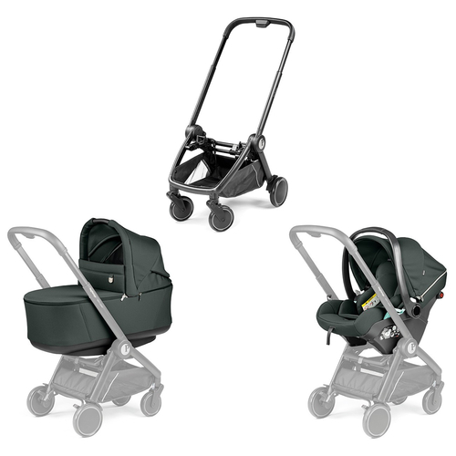 Peg Perego City Loop Metal - Детская модульная коляска-трансформер с автолюлькой - изображение 6 | Labebe