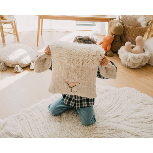 Lorena Canals Woolable Pink Nose Sheep - Подушка ручной работы - изображение 5 | Labebe