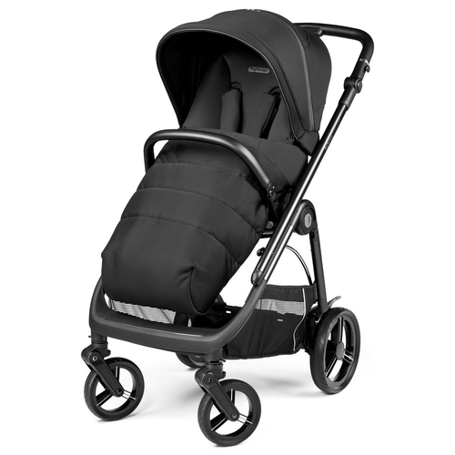 Peg Perego Veloce True Black - საბავშვო ტრანსფორმერი ეტლი რევერსული სავარძლით - image 1 | Labebe