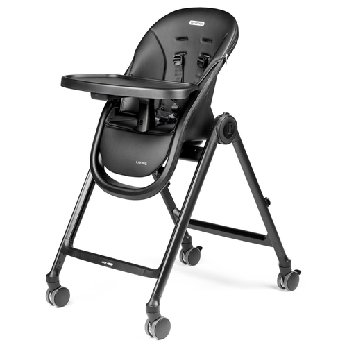 Peg Perego Living True Black - საბავშვო საკვები სკამი - image 1 | Labebe