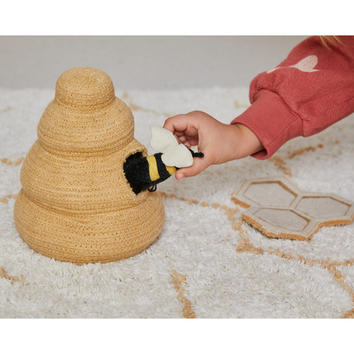 Lorena Canals Play Rug Pollination - Моющийся игровой ковер ручной работы - изображение 7 | Labebe
