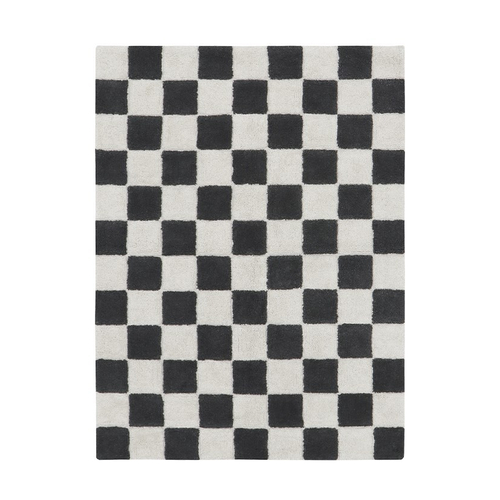Lorena Canals Kitchen Tiles Dark Grey - რეცხვადი ხელნაკეთი ხალიჩა - image 1 | Labebe