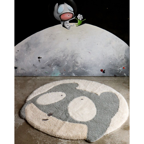 Lorena Canals Woolable Rug Astromouse - რეცხვადი ხელნაკეთი ხალიჩა - image 5 | Labebe