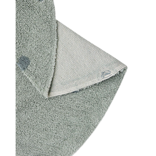 Lorena Canals Round Dot Blue Sage - Моющийся ковер ручной работы - изображение 3 | Labebe