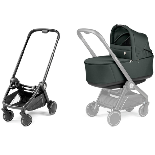 Peg Perego City Loop Metal - Детская модульная коляска-трансформер с автолюлькой - изображение 3 | Labebe