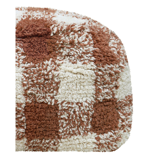 Lorena Canals Pouf Vichy Toffee - Пуф ручной работы - изображение 10 | Labebe