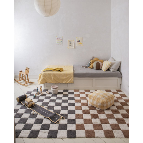 Lorena Canals Kitchen Tiles Dark Grey - რეცხვადი ხელნაკეთი ხალიჩა - image 4 | Labebe