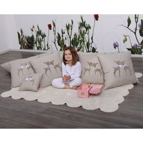 Lorena Canals Galleta Biscuit Beige - რეცხვადი ხელნაკეთი ხალიჩა - image 6 | Labebe