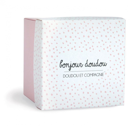 Lapin Boite Fleur Pink Bunny - რბილი სათმაშო პირსაწმენდით - image 4 | Labebe