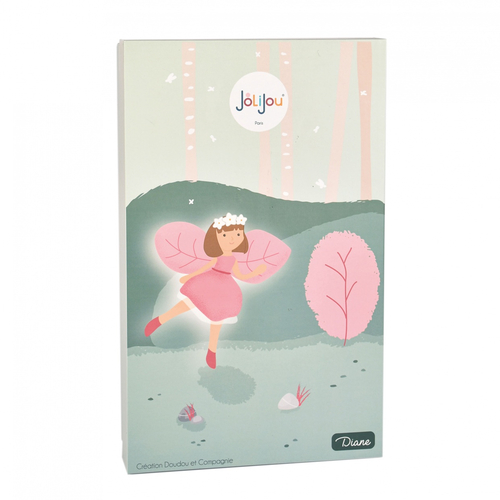 Les Fees De La Foret Diane Ailes Roses - Мягкая детская кукла - изображение 3 | Labebe