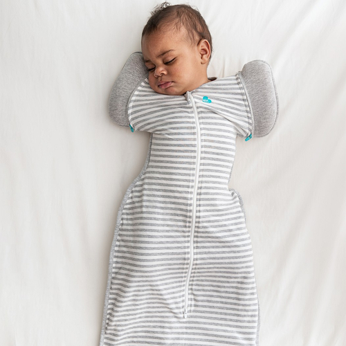Love To Dream Transition Bag 1.0T Stretch Cotton Stripe GR L - Baby sleeping bag - image 1 | Labebe