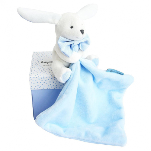 Lapin Boite Fleur Sky Bunny - რბილი სათმაშო პირსაწმენდით - image 1 | Labebe