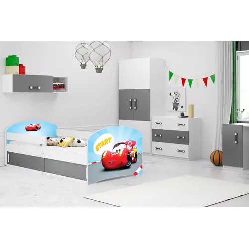 Interbeds Luki Cars - მოზარდის ხის საწოლი - image 8 | Labebe