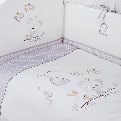 Perina Pio Pio - Комплект детского постельного белья - изображение 2 | Labebe