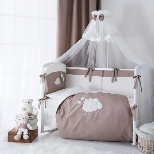 Perina Bambino Cappuccino - საბავშვო თეთრეულის ნაკრები - image 1 | Labebe
