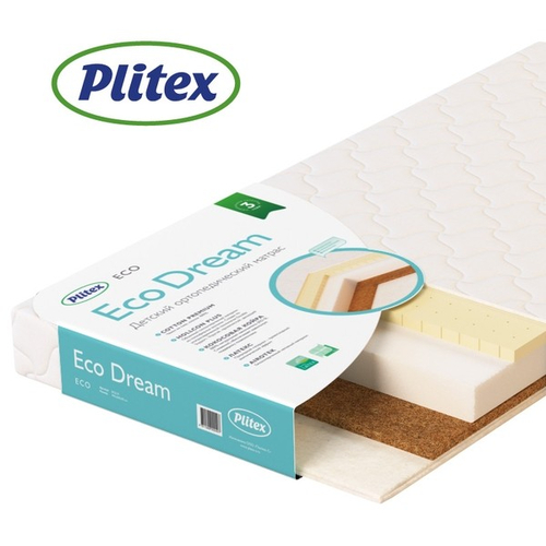 Plitex Eco Dream - Children's orthopedic mattress - image 1 | Labebe