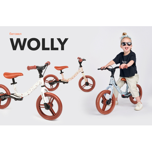 Happy Baby Wolly Peach - Kids balance bike - image 5 | Labebe