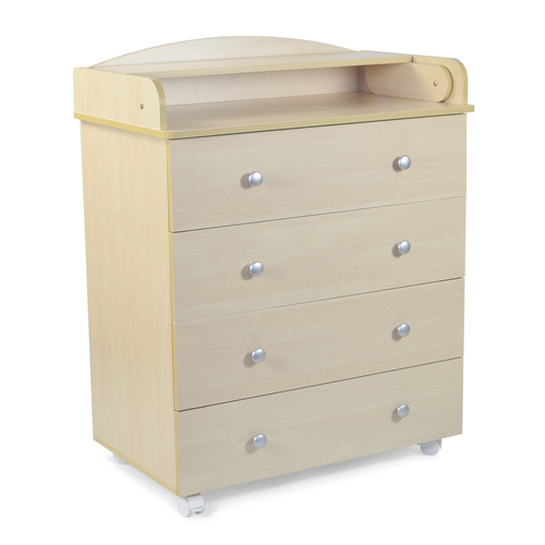 SKV Company Julia Light Birch - Drawer chest with a changing table - image 1 | Labebe