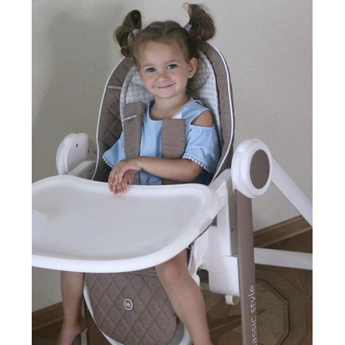 Happy Baby Berny Basic New Light Grey - Детский стульчик для кормления - изображение 15 | Labebe