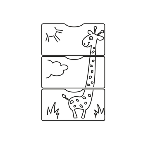 SKV Company Giraffe White - საბავშვო საწოლი-ტრანსფორმერი - image 9 | Labebe