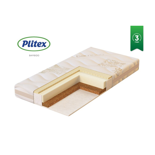 Plitex Bamboo Max - Детский ортопедический матрас - изображение 3 | Labebe