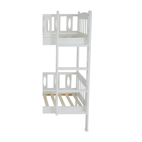 SKV Company Giovanni Dream White - Teen wooden bunk bed - image 6 | Labebe