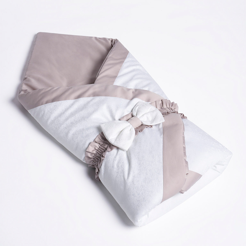 Perina Blanket Grey/White - Одеяло-конверт на выписку - изображение 1 | Labebe