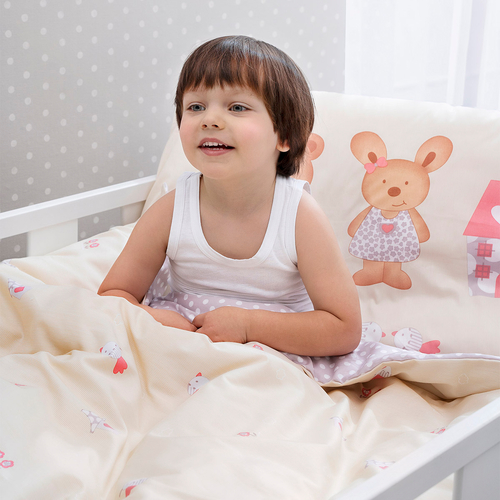 Perina Venice Friends Beige - Teens bedding set - image 3 | Labebe