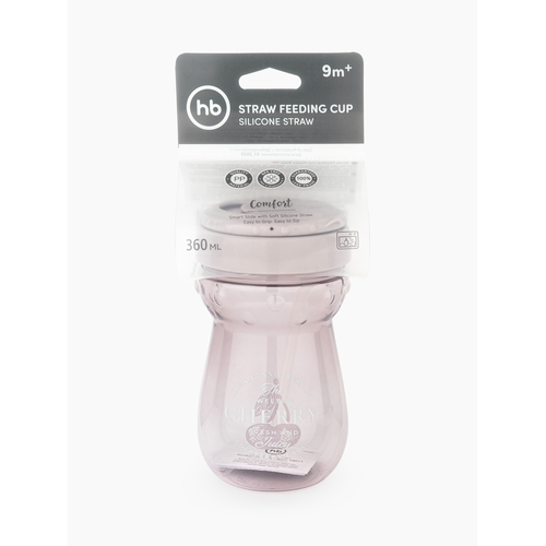 Happy Baby Bottle Lilac 360 ml - Поильник с трубочкой - изображение 3 | Labebe