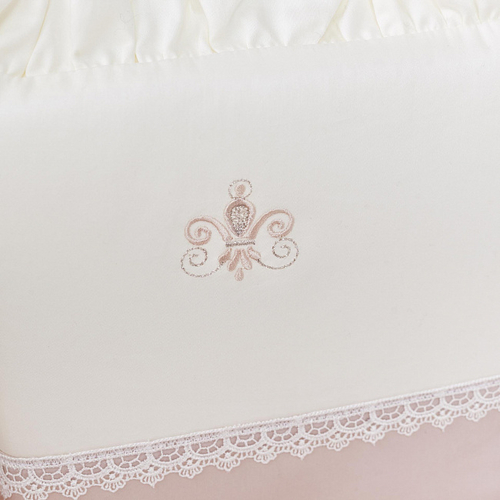 Perina Estelle Oval - საბავშვო თეთრეულის ნაკრები მრგვალი და ოვალური საბავშვო საწოლისთვის - image 3 | Labebe
