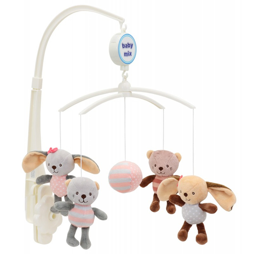Baby Mix Eared - Plush musical mobile - image 1 | Labebe