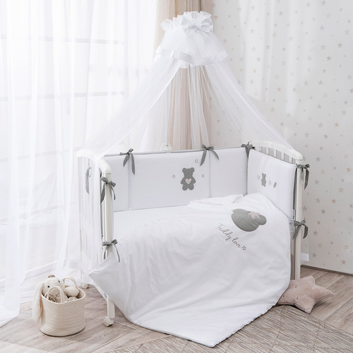 Perina Teddy Love Grey-Oliva - Baby bedding set - image 1 | Labebe
