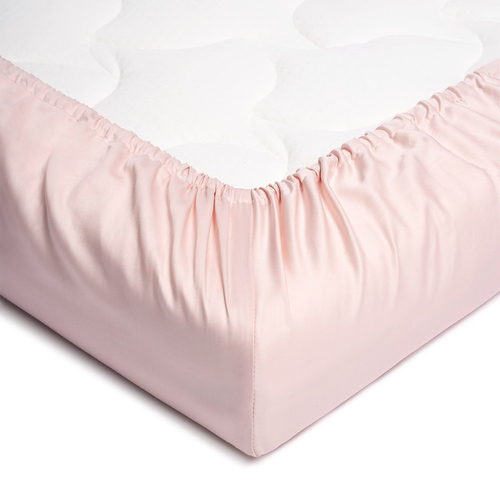 Perina Pink - Bed sheet with rubber - image 2 | Labebe