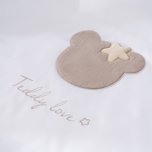 Perina Teddy Love Sand - საბავშვო თეთრეულის ნაკრები - image 6 | Labebe
