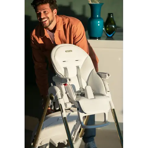 Peg Perego Prima Pappa Follow Me Hi-Tech Licorice - Детский стульчик для кормления - изображение 6 | Labebe