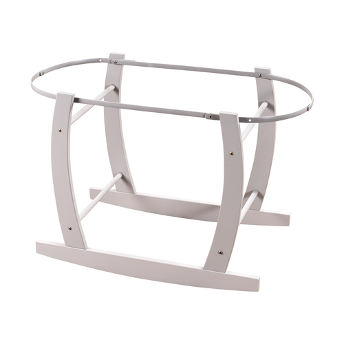 Picci Holder for Moses Basket Grey - Подставка на колесиках для корзины - изображение 1 | Labebe