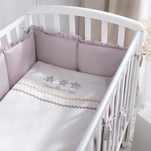Perina Toys Grey - Baby Bedding Set - image 4 | Labebe