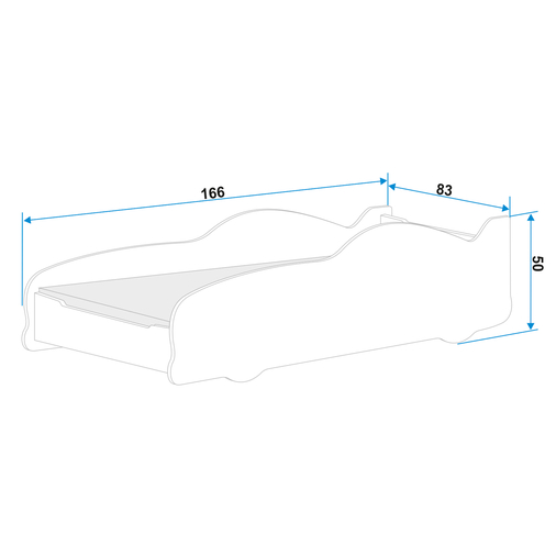 Interbeds Cars PSI PATROL - Подростковая кровать - изображение 1 | Labebe